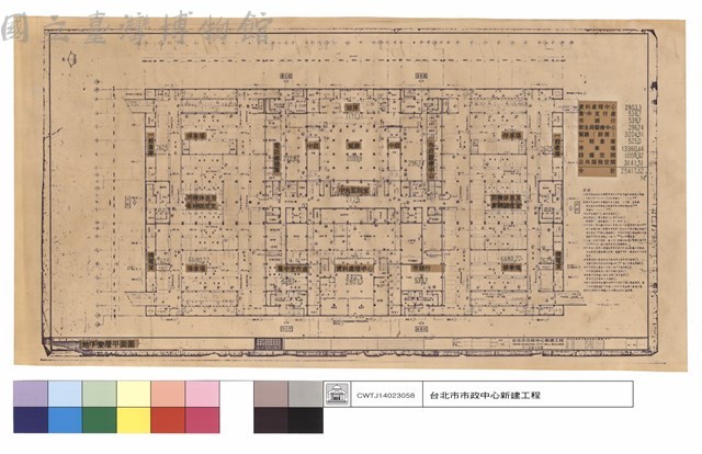地下壹層平面圖藏品圖，第1張