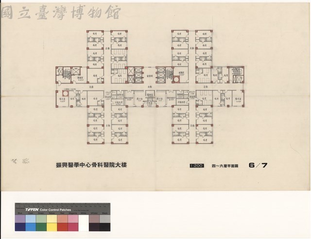 四~六層平面圖藏品圖，第1張