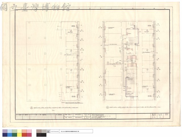 FAN COIL UNIT PIPING DUCT LAYOUT OF 6TH FLOOR、FAN COIL UNIT PIPING LAYOUT OF 4TH FLOOR藏品圖，第1張