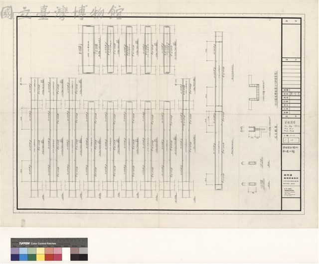 粱配筋圖  G7,G8  (宿舍區)
B16,B17  B24,B23藏品圖，第1張