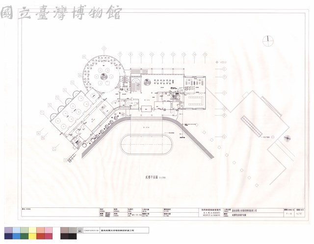 貳樓電信設備平面圖藏品圖，第1張