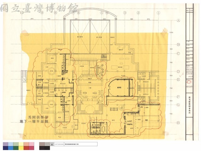 地下一層平面圖藏品圖，第1張