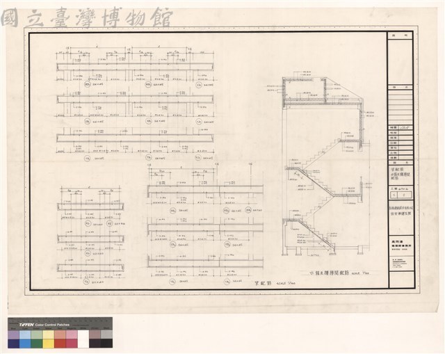 梁配筋 水箱及樓梯間配筋藏品圖，第1張