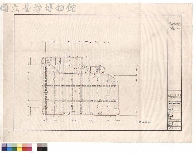 二樓結構平面藏品圖，第1張