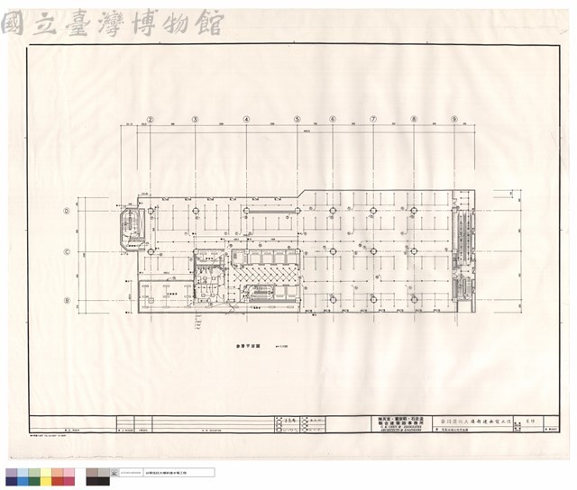 參層電氣設備工程平面圖藏品圖，第1張
