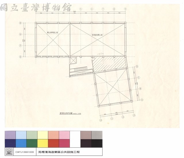 屋頂突出物平面圖藏品圖，第1張