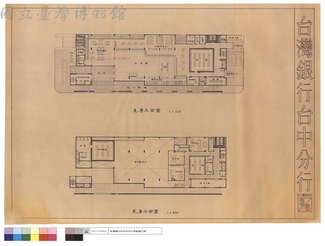 壹層,貳層平面圖藏品圖，第1張