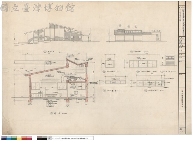 西向南向立面藏品圖，第1張