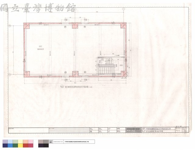 屋突貳層樓梯,機械房平面圖藏品圖，第1張