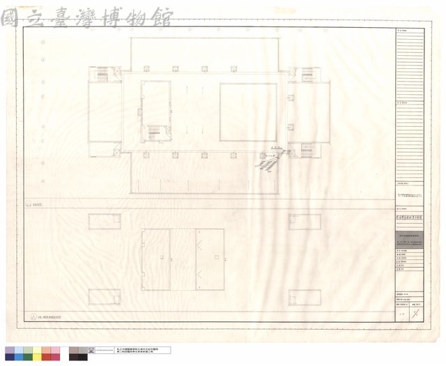 屋頂層弱電配置平面圖藏品圖，第1張