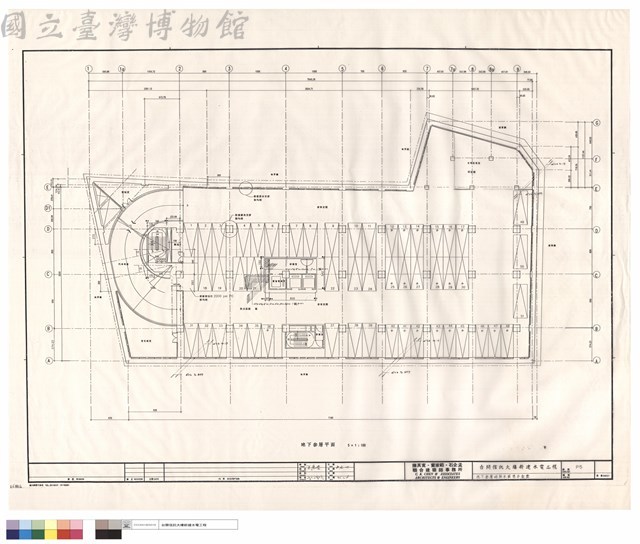 地下參層給排水設備平面圖藏品圖，第1張