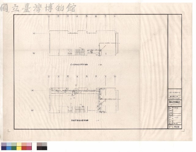 給水排水工程/貳至陸層給水管平面圖藏品圖，第1張