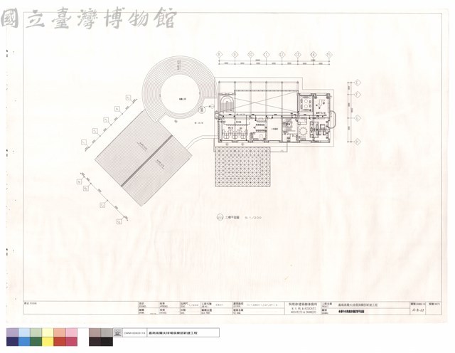 參層中央集塵設備配管平面圖藏品圖，第1張