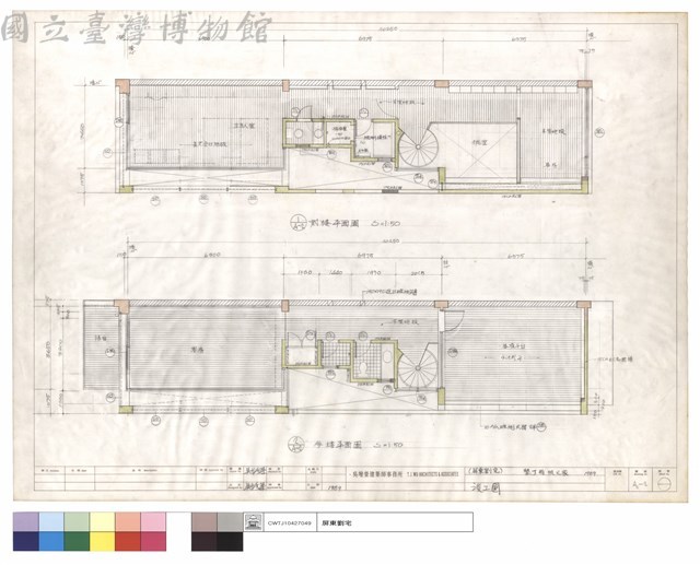 貳樓,參樓平面圖藏品圖，第1張