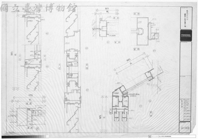 鋁門窗大樣藏品圖，第1張