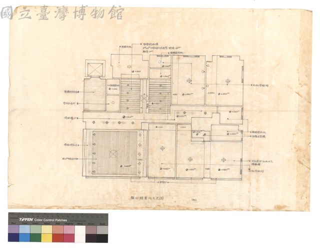 顏公館室內天花圖藏品圖，第1張