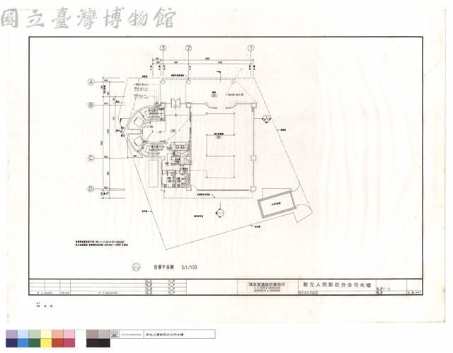 壹層消防平面圖藏品圖，第1張