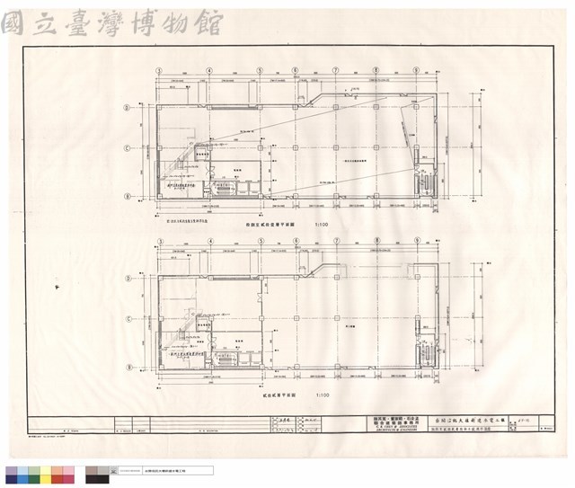 拾捌至貳拾貳層給排水設備平面圖藏品圖，第1張
