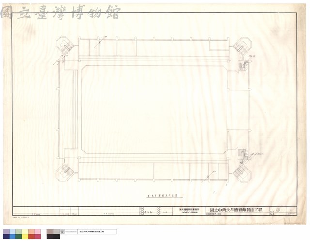 貮樓夾層給水平面圖藏品圖，第1張