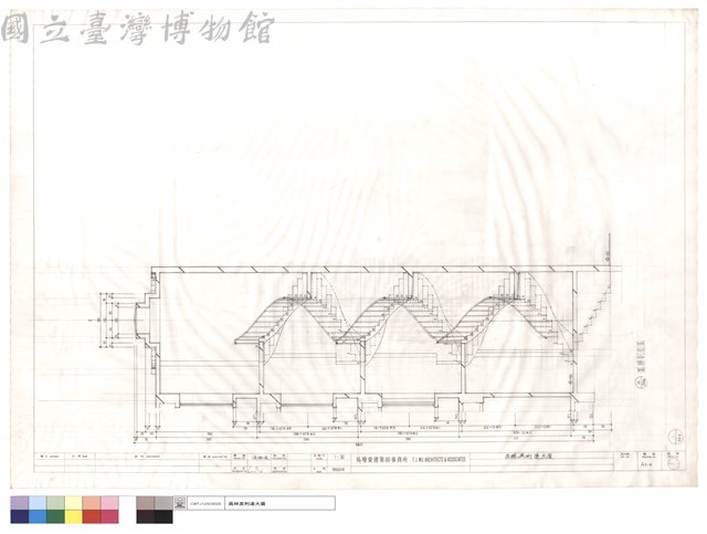 圓梯剖面圖藏品圖，第1張