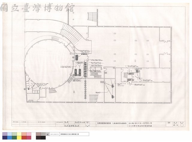 地下貳層空調配電平面配置圖藏品圖，第1張