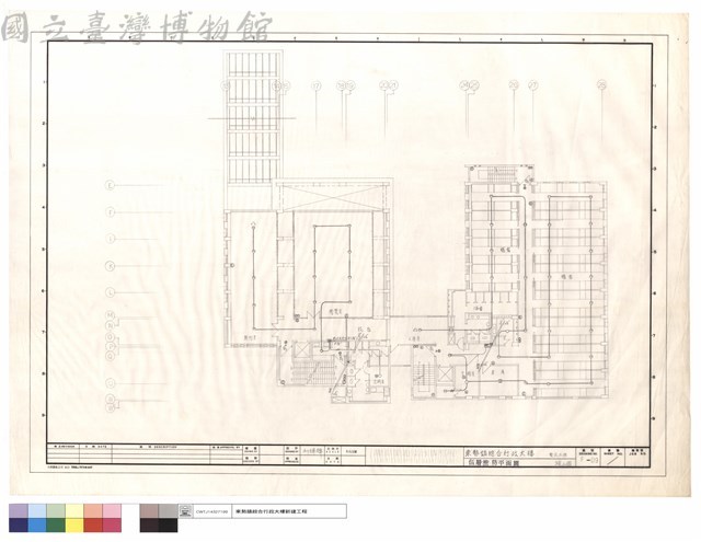 伍層消防平面圖藏品圖，第1張