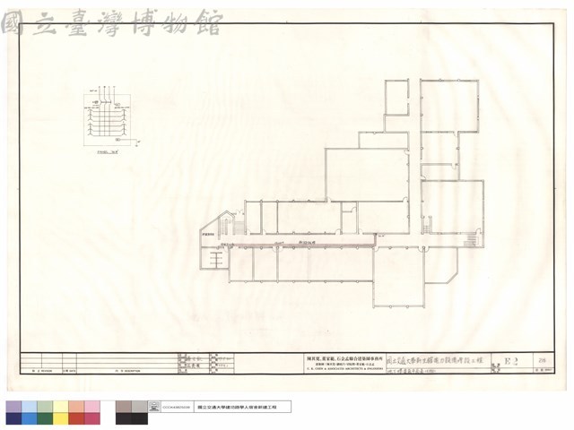 地下樓電氣平面圖藏品圖，第1張