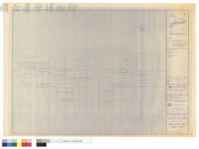 LINSEN STATION(BL08)SURFACE LAYOUT藏品圖，第1張