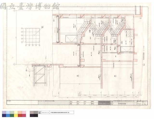 癸樓梯剖面圖藏品圖，第1張