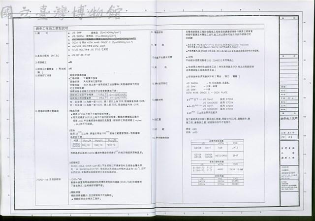 鋼骨施工說明藏品圖，第1張
