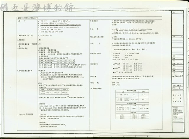 鋼骨施工說明藏品圖，第1張