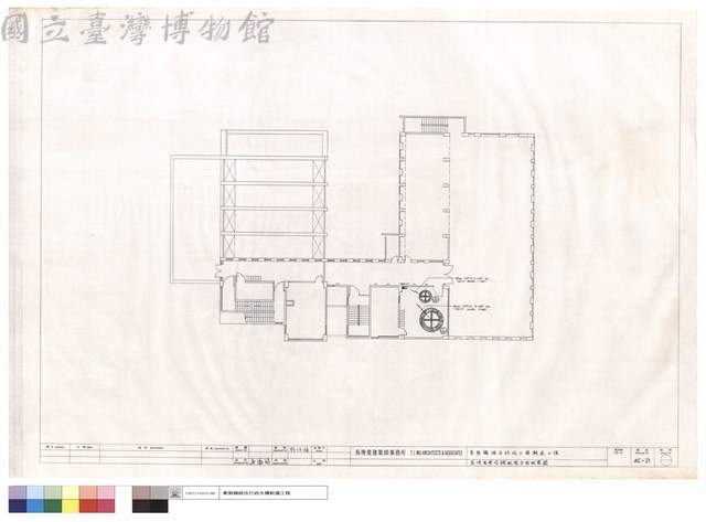 屋頂壹層空調配電平面配置圖藏品圖，第1張