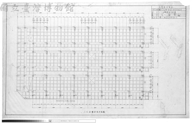 二~五樓樑版平面圖藏品圖，第1張
