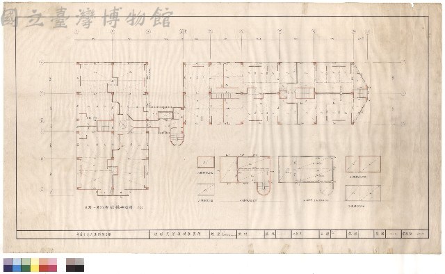 三層～屋頂層結構平面圖藏品圖，第1張