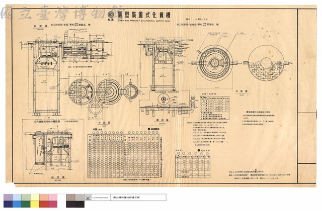 圓形裝置式化糞槽藏品圖，第1張