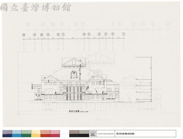背向立面圖藏品圖，第1張