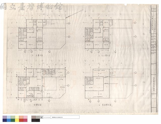四層至屋塔層平面藏品圖，第1張