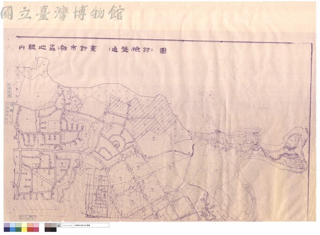 變更中興新村(含南內轆地區)都市計畫(含通盤檢討)圖藏品圖，第1張