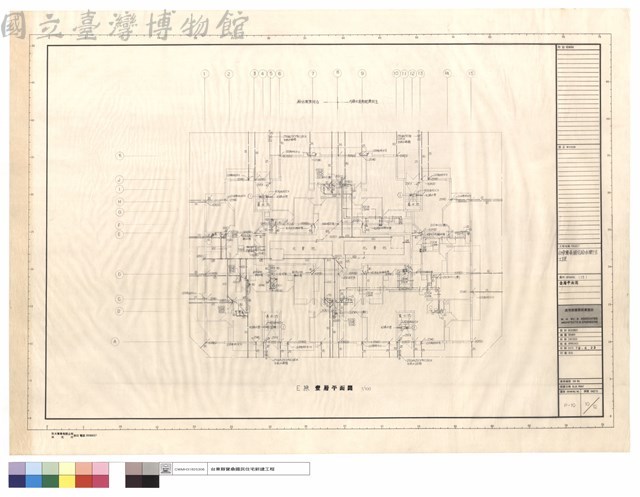 壹層平面圖藏品圖，第1張