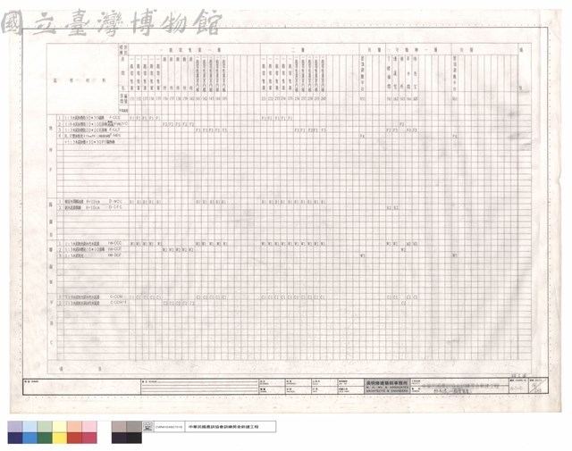 粉刷表(一般零售業)藏品圖，第1張