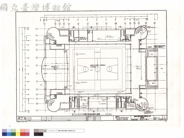 地面層平面圖(電氣工程)藏品圖，第1張