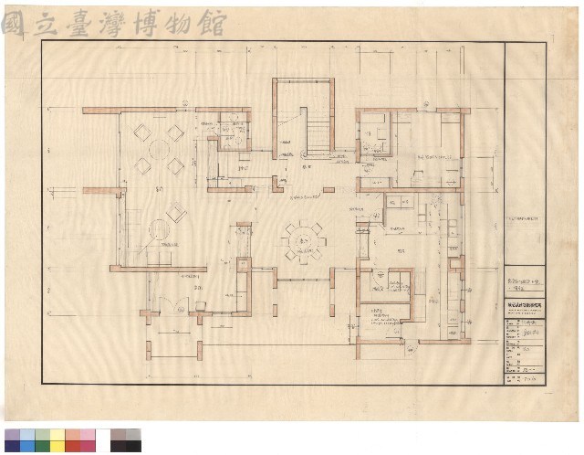 B棟一樓平面藏品圖，第1張