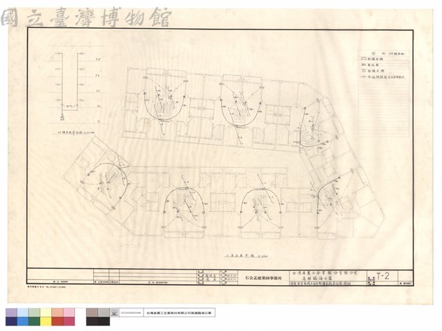 弱電配管線平面及對講系統昇位圖.圖例藏品圖，第1張