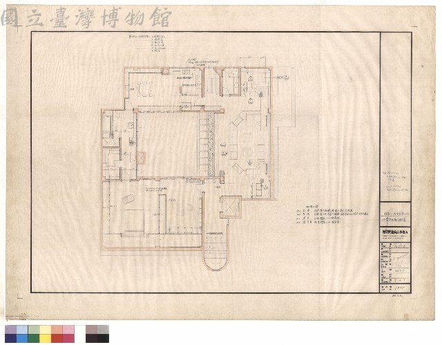 四層室內平面配置藏品圖，第1張