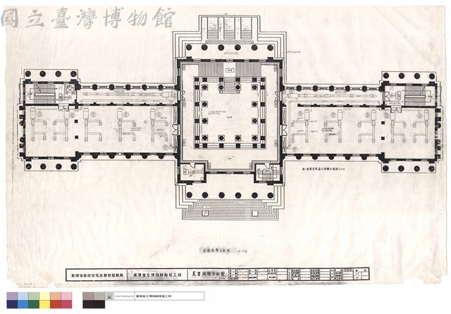 貳樓風管平面圖藏品圖，第1張