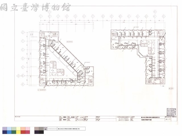 拾壹樓水管配置平面圖藏品圖，第1張