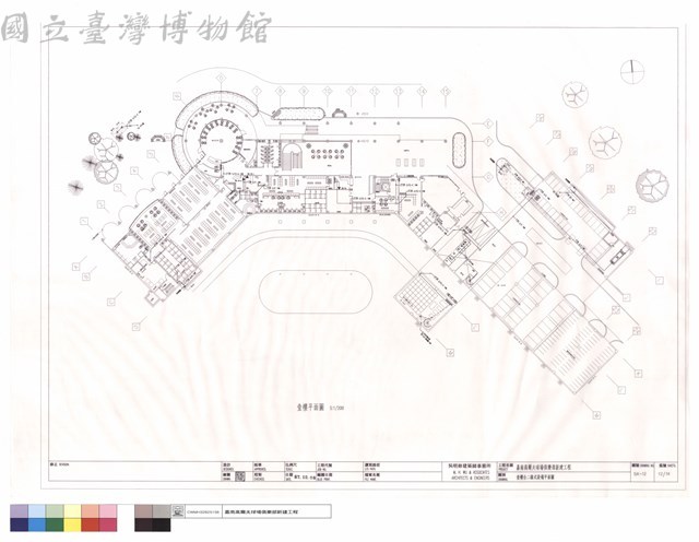 壹樓全二線式設備平面圖藏品圖，第1張