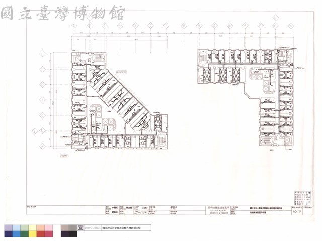 拾樓風管配置平面圖藏品圖，第1張