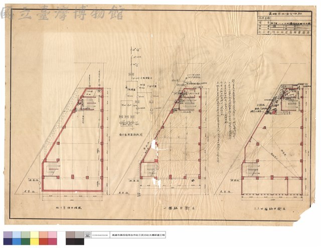 地下室,一,二,三,四樓給水及衛生工程藏品圖，第1張