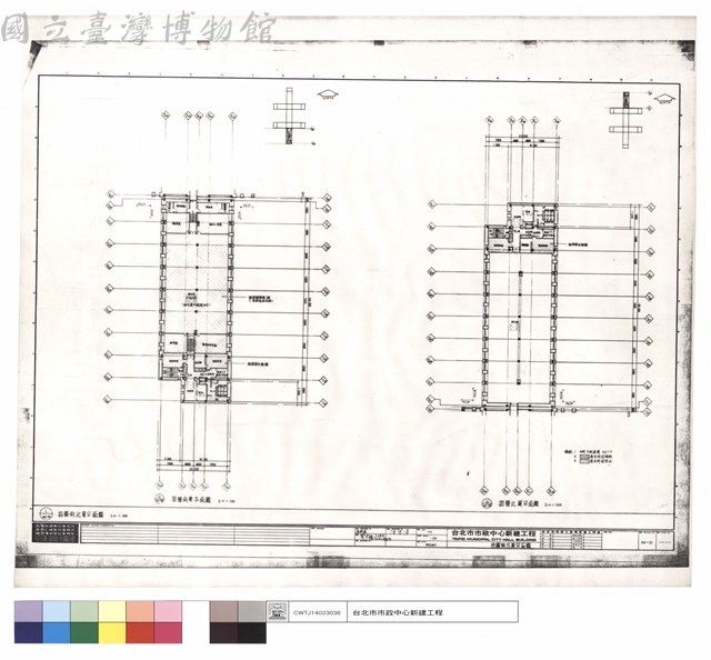 拾層南北翼平面圖藏品圖，第1張
